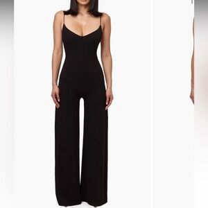Naked wardrobe smooth Wide-Leg Jumpsuit